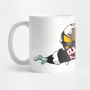 The stiff arm harris Mug